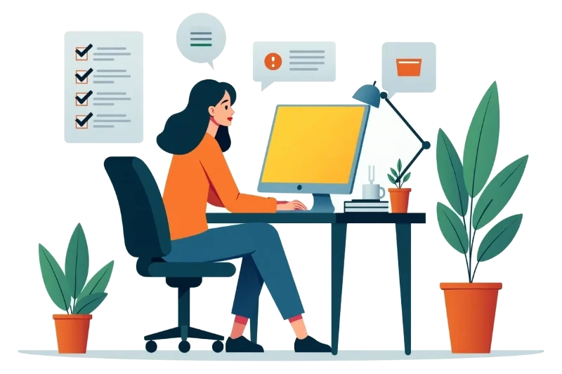 Business growth illustration